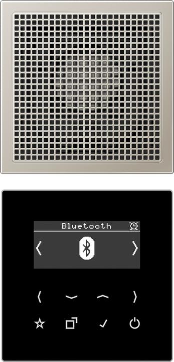 Actual product image JUNG Smart Radio DABES1BT DAB+ w. Bluetooth Set Mono (DAB+, VHF, Bluetooth)