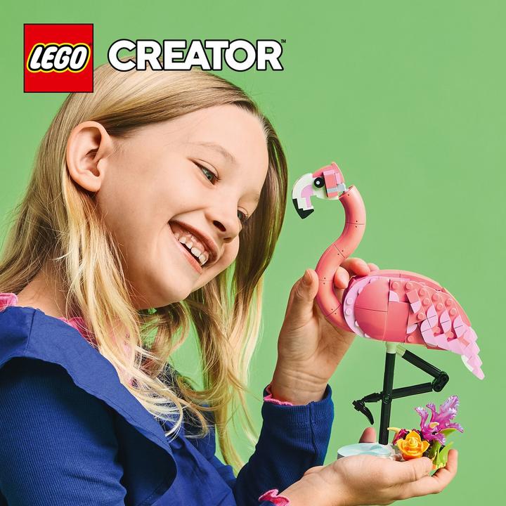 Image du produit LEGO Animaux sauvages : le flamant rose (31170, LEGO Creator Expert)
