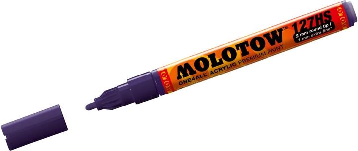 Produktbild Molotow Permanentmarker One4All 127 HS nachfüllbar 2mm violett dunkel (Violett dunkel, 2 mm, 1 x)