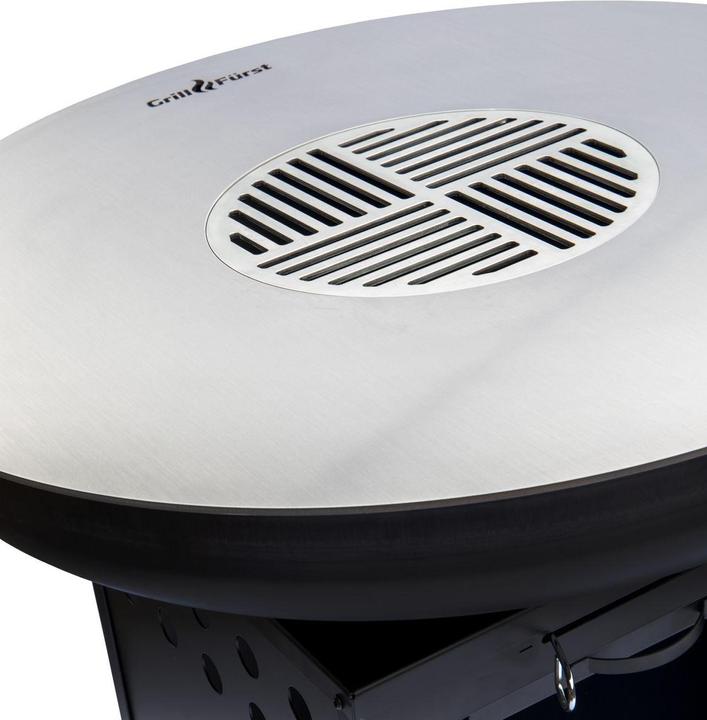 Produktbild Grillfürst Feuerstelle mit 6mm Grillplatte Edelstahl