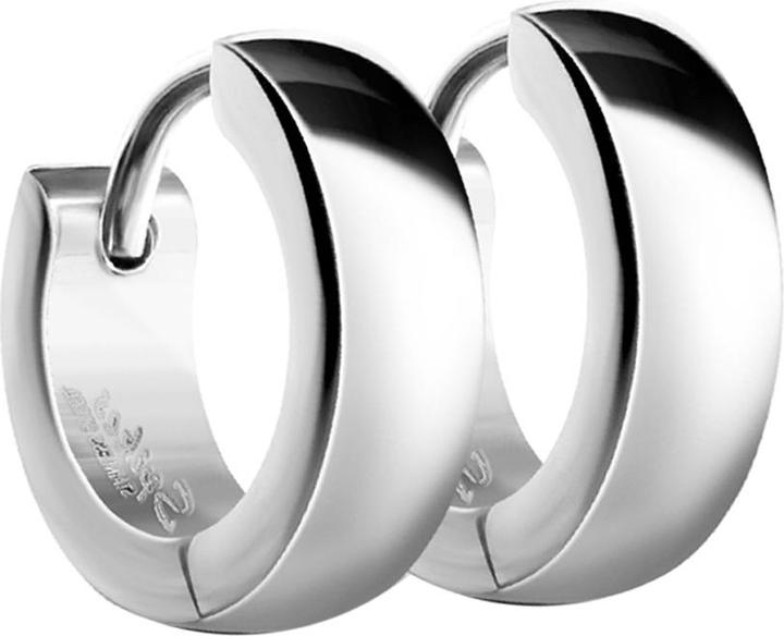 Immagine prodotto Hollywood Body Jewelry Orecchino a patella arrotondato in argento (Acciaio chirurgico 316L, senza ottone)