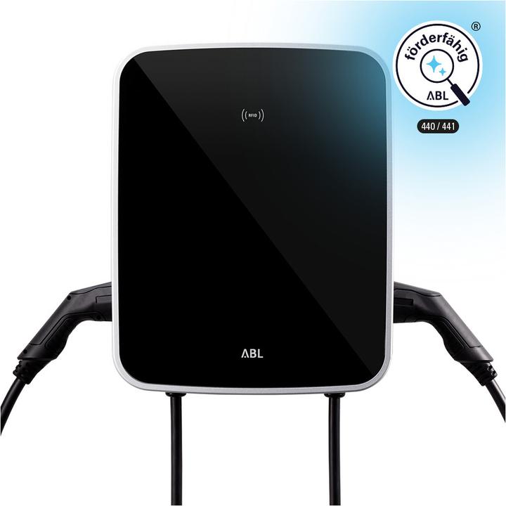 Actual product image ABL eMH3 Twin Extender+ Basic (Type 2, 11 kW)