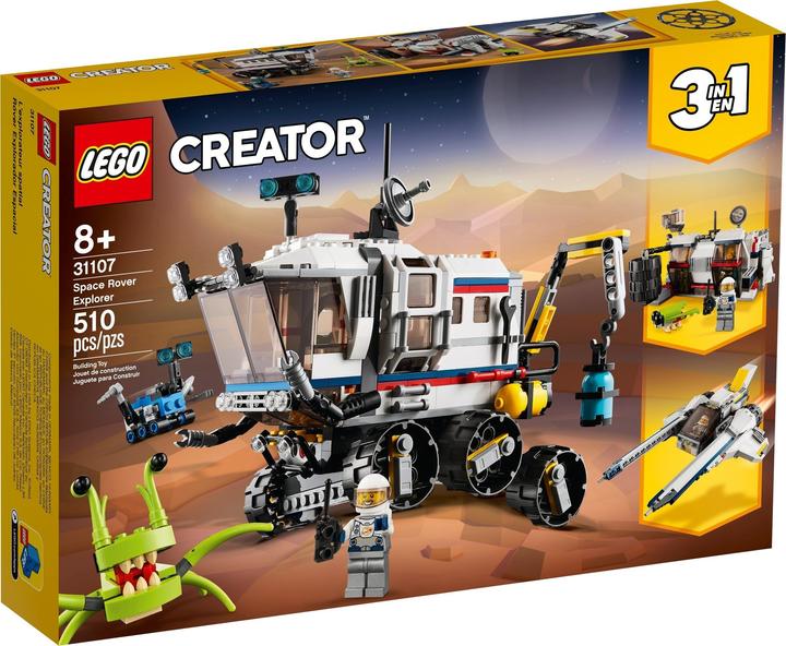 Produktbild LEGO Planeten Erkundungs-Rover (31107, LEGO Creator 3-in-1)