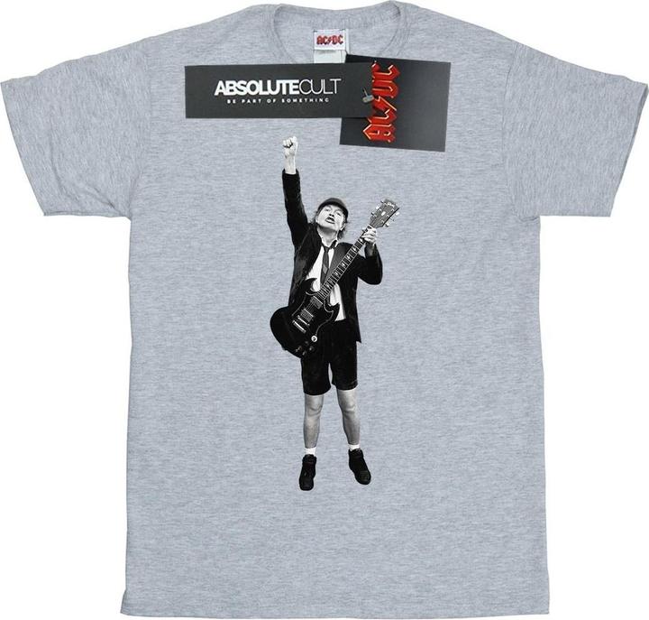 Actual product image AC/DC Boys Angus Young Cut Out T-Shirt (116)