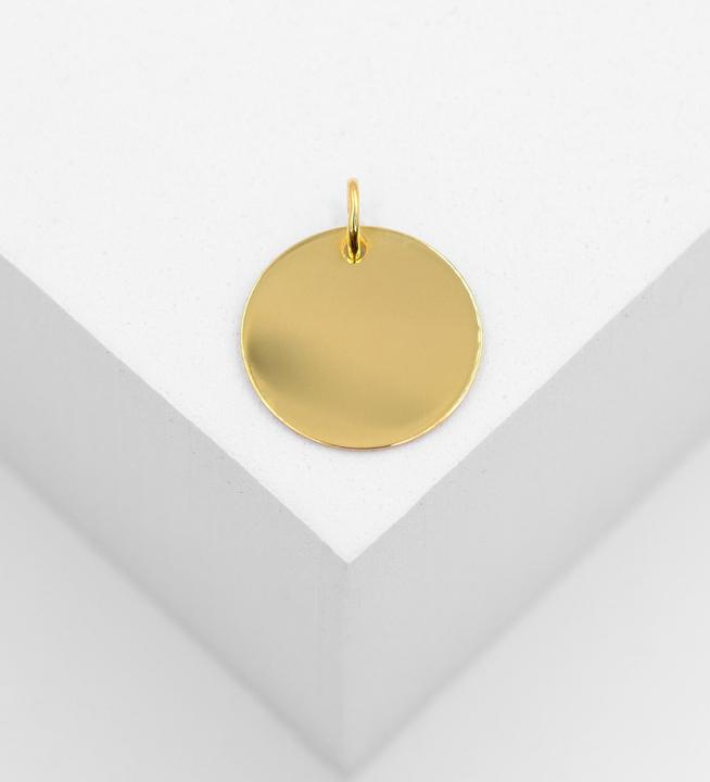 Produktbild Muau Gravurplatte (750/18K Gelbgold)