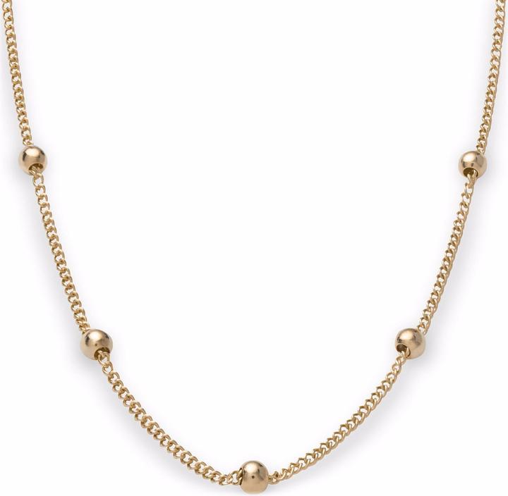Rosefield Dotted Choker Gold Halskette (Messing)