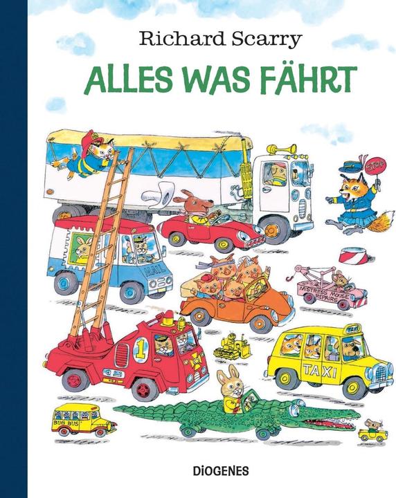 Immagine prodotto Alles was fährt (Tedesco, Riccardo Scarry, 2018)
