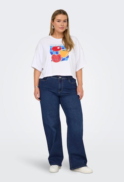 Image du produit Only CARSALLY Mittlere Taille Weiter Beinschnitt Jeans Jeans mit weitem Bein (54)