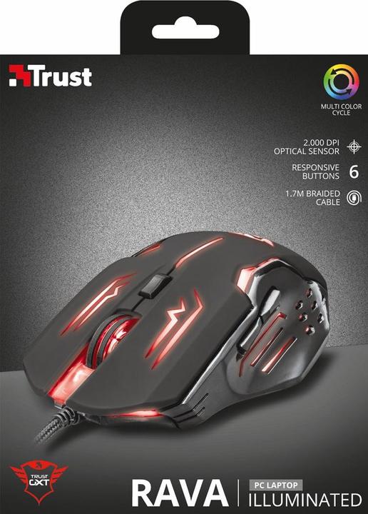 Produktbild Trust GXT 108 Rava (Kabelgebunden)