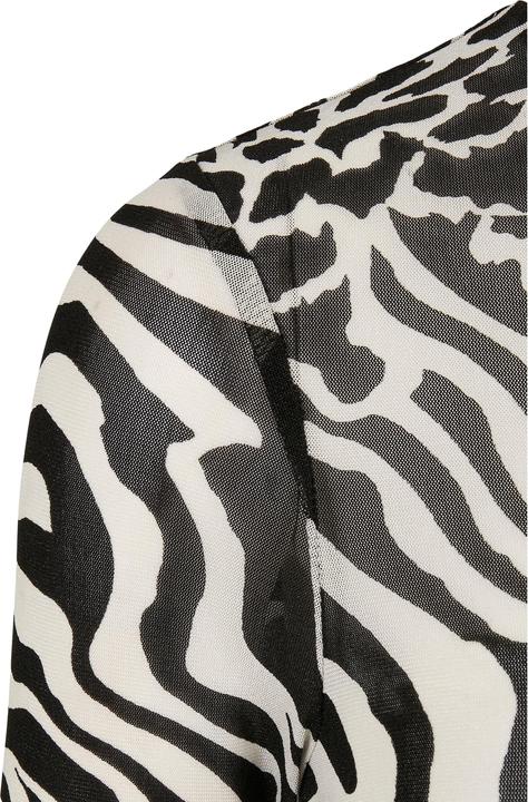 Produktbild Urban Classics Ladies AOP Mesh Turtleneck Longsleeve (XL)