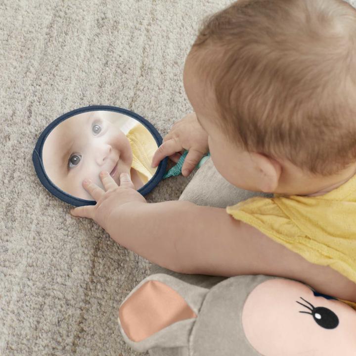 Produktbild Fisher-Price Rehkitz Spielkissen mit Spiegel, Beissring und Igel-Rassel