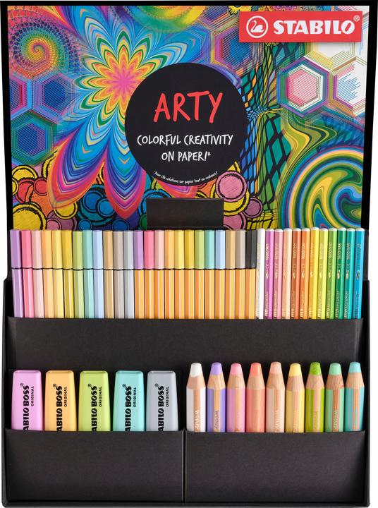 Produktbild STABILO Mixed Pastell Arty (Mehrfarbig, 50 x)