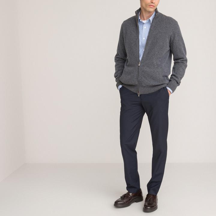Produktbild La Redoute Collections Strickjacke aus 100% Lambswool (XXL)