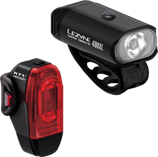 Lezyne Mini Drive 400Xl / Ktv Drive Pro+ (400 lm, 150 lm)
