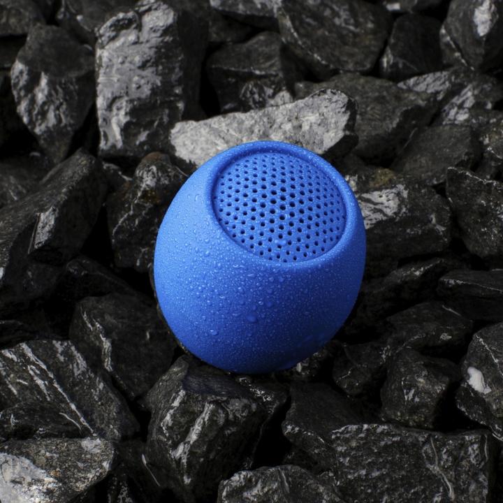 Produktbild Boompods Zero Bluetooth® Lautsprecher Freisprechfunktion, stossfest, Wasserfest Blau (5 h, Akkubetrieb)