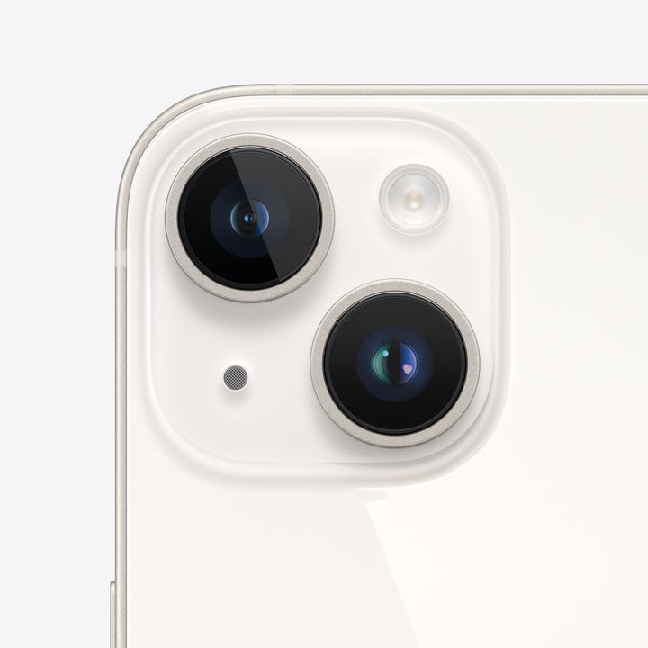 Produktbild Apple iPhone 14 (128 GB, Starlight, 6.10", SIM + eSIM, 12 Mpx, 5G)