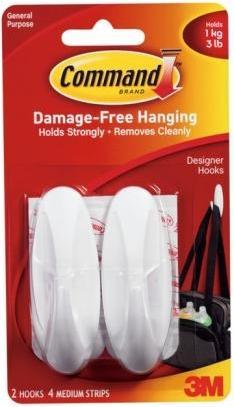 Actual product image 3M Adhesive hooks designer