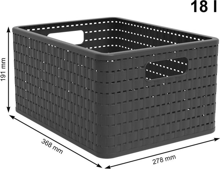 Image du produit Rotho Pays (1 x, 37 x 28 x 19 cm)