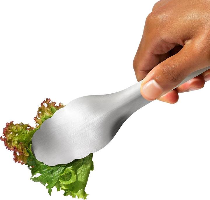 Actual product image OXO Steel serving tongs, 23cm (Serving tongs)