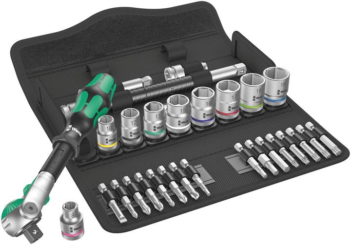 Produktbild Wera 8100 SB 6 Zyklop Speed-Knarrensatz (12 mm, 15 mm, 13 mm, 16 mm, 10 mm, 8 mm)