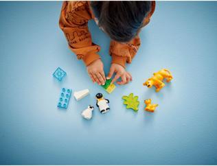 Immagine prodotto LEGO Wildtier-Familien: Pinguine und Löwen (10442)