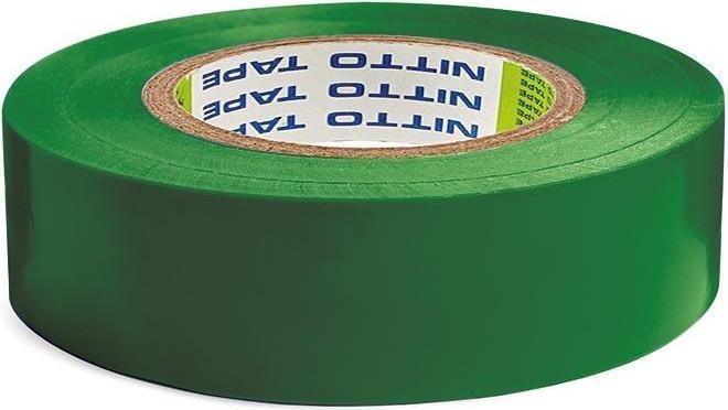 Nitto INSULATING TAPE - GREEN - 19 mm x 20 m (19 mm)