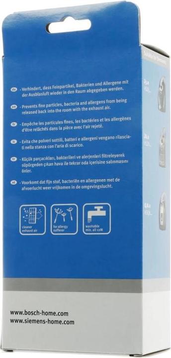 Immagine prodotto Bosch Hausgeräte HEPA Filter