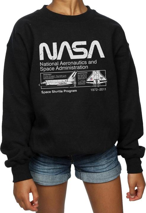 Immagine prodotto Nasa Classic Space Shuttle Felpa Ragazze (140, 146)