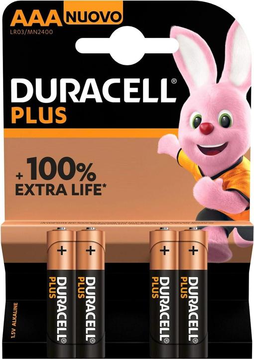 Image du produit Duracell Plus (4 pcs, AAA, 1175 mAh)