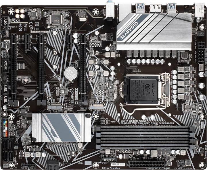 Produktbild Gigabyte Z590 D rev. 1.0 (LGA 1200, Intel Z590 Express, ATX)