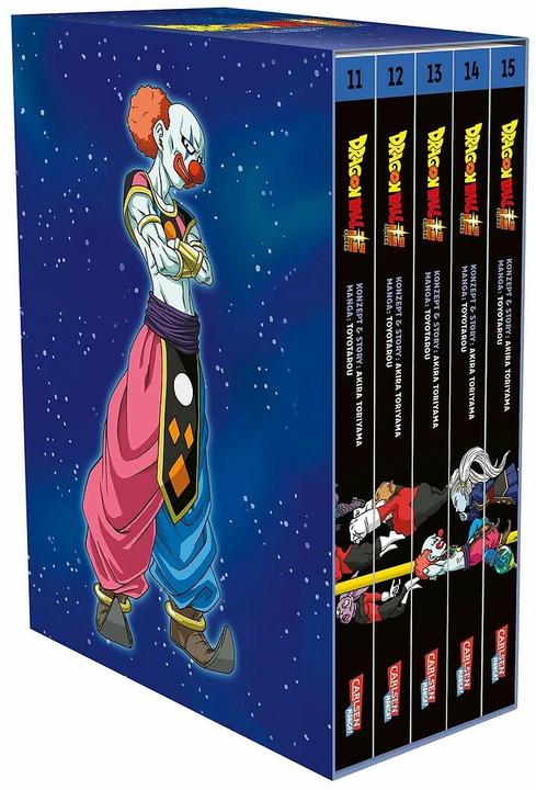 Actual product image Dragon Ball Super, Bände 11-15 im Sammelschuber mit Extra (German, Toyotarou, Akira Toriyama, Akira Toriyama (Original Story), 2022)