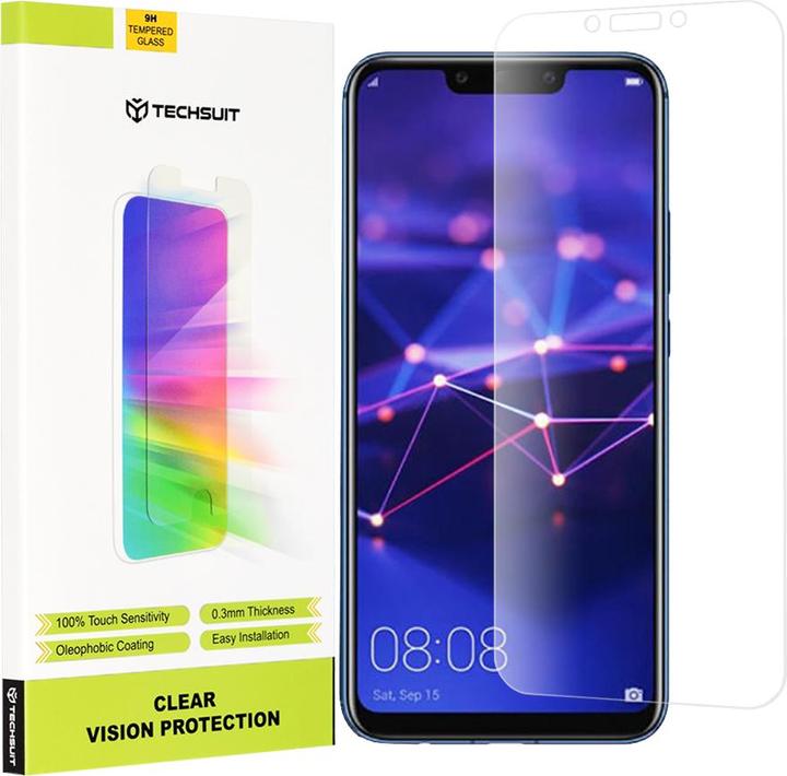 Immagine prodotto Techsuit - Clear Vision Glass - Huawei Mate 20 Lite / Nova 3 / Nova 3i / P Smart Plus - Transparent (1 Pezzo/i, Huawei Nova 3i, Mate 20 Lite, Huawei Nova 3)
