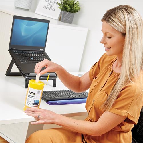 Actual product image Fellowes Surface cleaning cloths, 100 pieces (100 x)