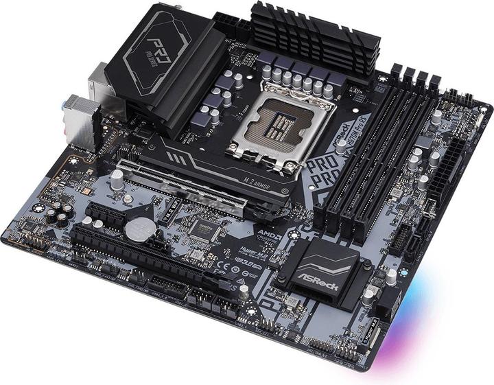 Actual product image AsRock H670M Pro RS (LGA 1700, Intel H670, mATX)