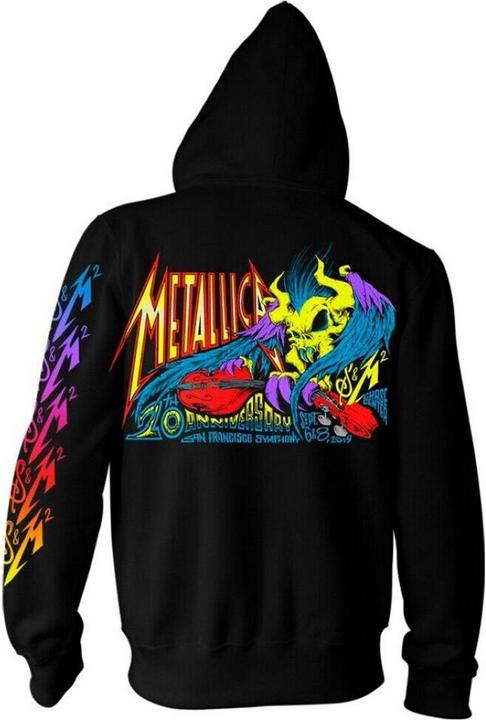 Produktbild Metallica Erwachsene S&M2 Anniversary Full Zip Hoodie (S)