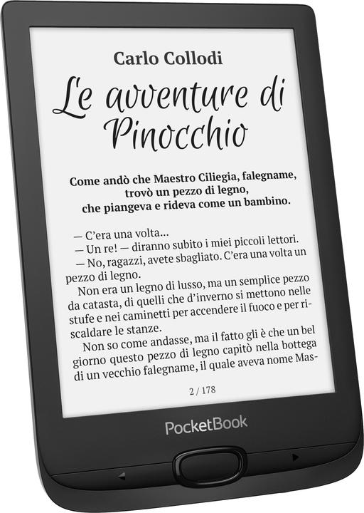 Produktbild PocketBook Basic Lux 3 (6", 8 GB, Schwarz)