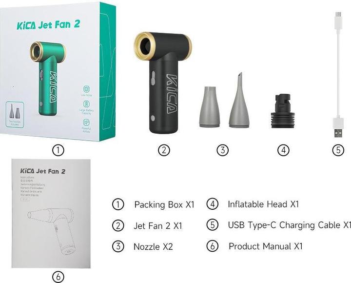 Produktbild Kica Jet Fan 2