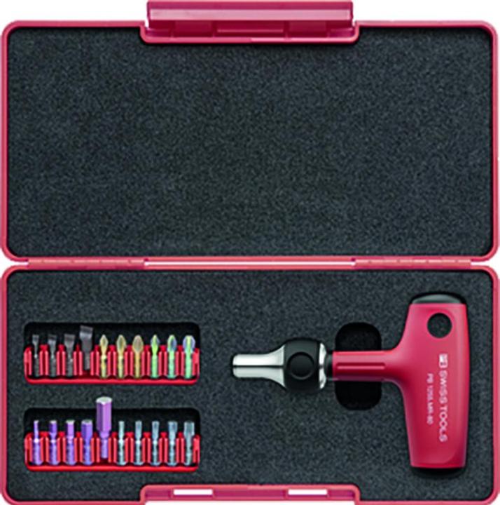 Produktbild PB Swiss Tools Bithalterset (TX25, PH2, PZ2, HX 6, TX10, PH1, TX15, TX30, HX 3, PZ1, SL5, HX 2.5, SL3, HX 4, PH3, PZ3, SL4, HX 5, TX20, SL 2)