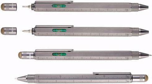 Produktbild Troika Kugelschreiber Construction Pen 1 mm, Grau (Grau)