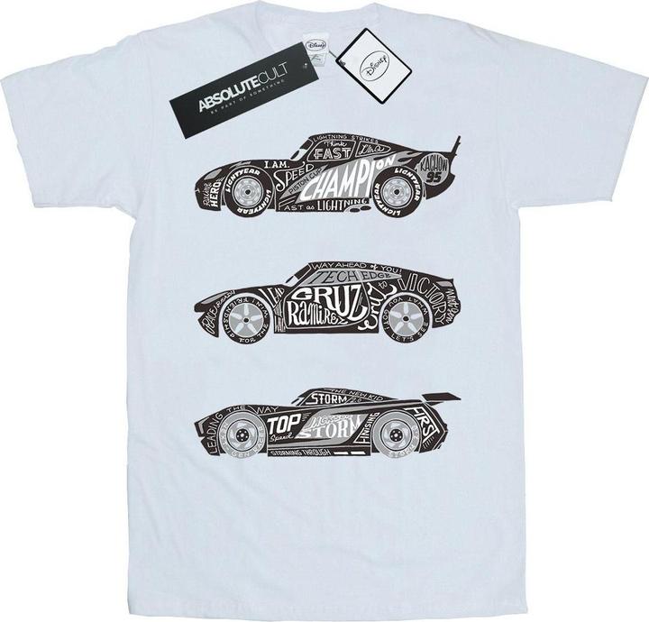 Produktbild Disney Cars Text Racers TShirt (XXL)
