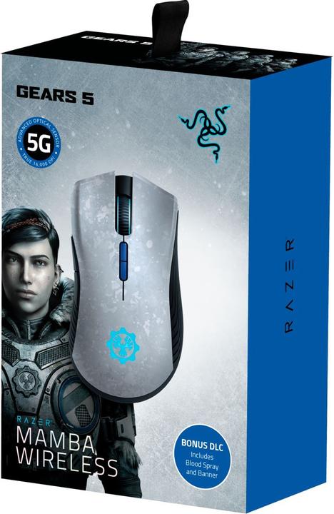 Actual product image Razer Mamba Gears of War 5 Edition (Cable, Wireless)