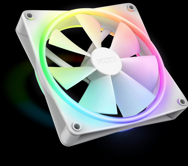 Actual product image NZXT F140 RGB DUO black | 140mm case fan (140 mm, 1 x)