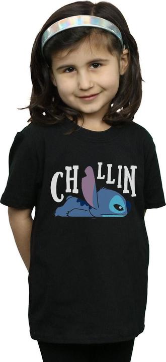 Image du produit Disney - T-shirt LILO AND STITCH CHILLIN - Fille (152, 158)