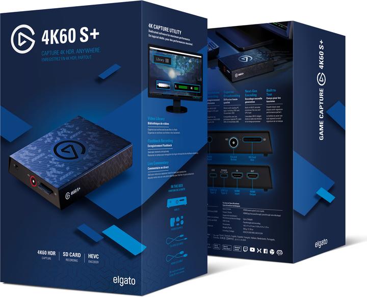 Image du produit Elgato Game Capture 4K60 S+ (PC)