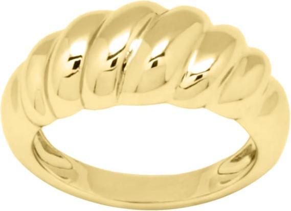 Produktbild Candy Ring Croissant, 925 Sterling Silber, vergoldet (62, 925 Silber)