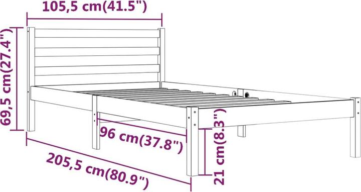 Image du produit VidaXL Kordula (100 x 200 cm)