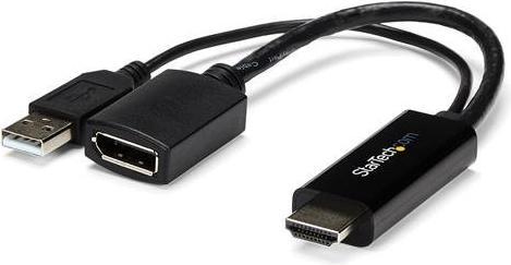 Actual product image StarTech 4K HDMI to DisplayPort adapter (HDMI, 25.50 cm)