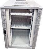 Produktbild Allnet 19 Schrank 42HE B800/T1200mm Glastür Lichtgrau SNB-Serie (19 Zoll Rack)