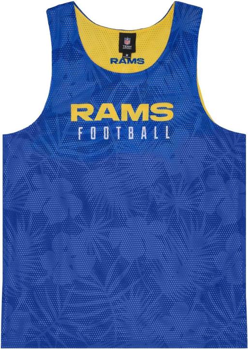 Foco Reversible Floral Mesh Tank Top Los Angeles Rams - S (S)