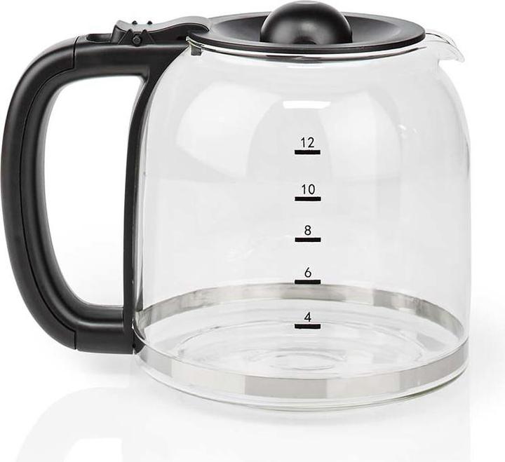 Actual product image Nedis Coffee maker max. capacity: 1.5 l Number of cups at once: 12 Keep warm Switch on timer